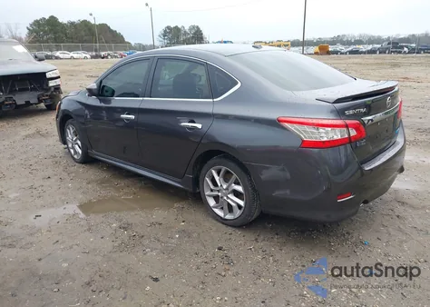 2013 Nissan Sentra Sr из США, поврежденный, VIN 3N1AB7AP4DL639058